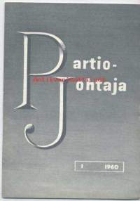 Partio-Scout: PARTIOJOHTAJA-lehti vuosikerta 1960, not 1-10