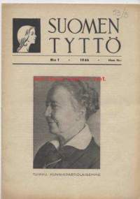 Partio-Scout: Suomen Tyttö-lehti vuosikerta 1946, nrot 1-12
