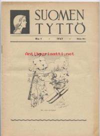 Partio-Scout: Suomen Tyttö-lehti vuosikerta 1947, nrot 1-12