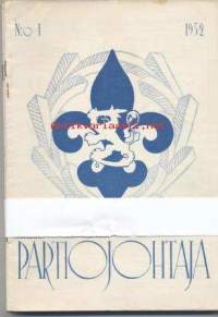 Partio-Scout: PARTIOJOHTAJA-lehti vuosikerta 1952, nrot.1-10