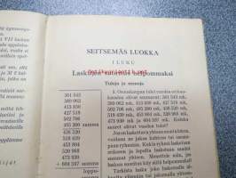 Opin laskemaan M 3 Maseudun kansakouolujen laskennon ja mitttausopin oppikirja VII luokka