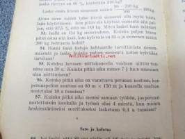 Opin laskemaan M 3 Maseudun kansakouolujen laskennon ja mitttausopin oppikirja VII luokka