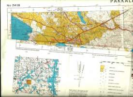 Pakkala - 2141 08 Peruskartta 1 : 20 000  kartta
