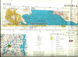 Uiherla - 2141 09 Peruskartta 1 : 20 000  kartta