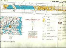 Kuhmalahti - 2141 12 Peruskartta 1 : 20 000  kartta