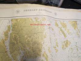 Degerby-Berghamn 1960 -merikortti / sjökort / chart