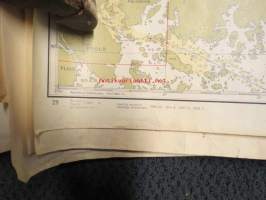 Degerby-Berghamn 1960 -merikortti / sjökort / chart
