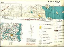 Kyynärö - 2143  02  Peruskartta 1 : 20 000  kartta