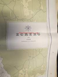 Eckerö 1958 -merikortti / sjökort / chart