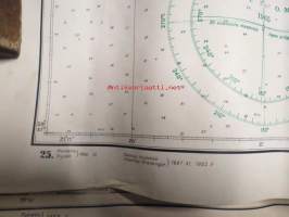 Utö-Vidskär-Vänö 1966 -merikortti / sjökort / chart