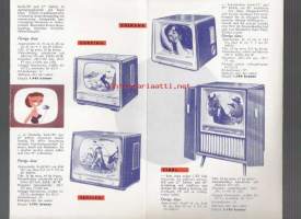 Blaupunkt - TV och Radio  1957 - 58, myyntiesite.