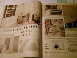 Kotiliesi 1961 nr 18, vanhan sukutalon nuori emäntä Lea Simula