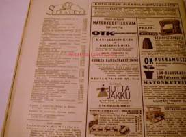 Kotiliesi 1961 nr 18, vanhan sukutalon nuori emäntä Lea Simula
