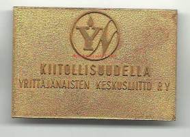 Kiitollisuudella YN Yrittäjänaiset  ry- plaketti 20.5.1967