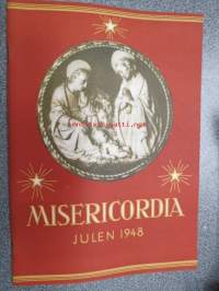 Misericordia julen 1948 -Suomen Sairaanhoitajataryhdistys joululehti ruotsiksi