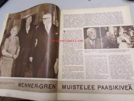 Suomen Kuvalehti 1958 nr 2, kuva ja malli Trond Hedströmin kansainvälistä menestystä saanut kuva, Wenner-Gren muistelee Paasikiveä, morsiusvihkot