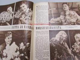 Suomen Kuvalehti 1958 nr 2, kuva ja malli Trond Hedströmin kansainvälistä menestystä saanut kuva, Wenner-Gren muistelee Paasikiveä, morsiusvihkot