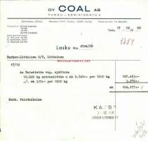 Coal Oy 17.12.1958 - firmalomake