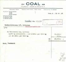 Coal Oy 4.12.1958 - firmalomake