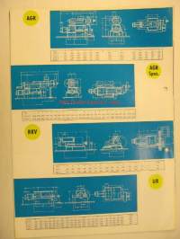 Rieter Werke Konstanz -prässit myyntiesite / sales brochure