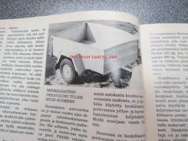 Aja 1971 nr 4 -Oy Scan-Auto Ab Saab &amp; Scania asiakaslehti, sis. mm.: ruuhkat ja letkat nelostiellä, Scania CR 111 M, Autoemäntä- ja kuljettajahaastattelut...