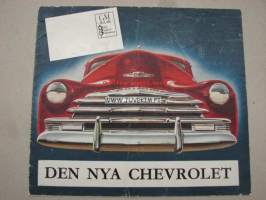 Chevrolet 1947 -myyntiesite