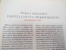 Pekka Halonen 1947 - kuvateos