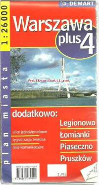 Warszava plus 4  kartta 2005