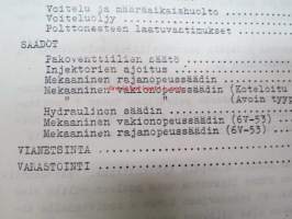 GM (Detroit) Diesel 53-sarjan moottorit -käyttäjän käsikirja