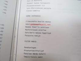 Keräily sarjakuvalehti hinnasto 1981 / Kustantanut Tervo Luotola