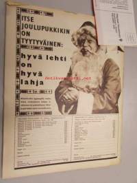 Suomen Kuvalehti 1960 nr 51-52, ihmisiä kaltereiden takana, keskiajan suomalaisia Pariisin yliopistossa, Arabian taiteilijoiden joulupuut