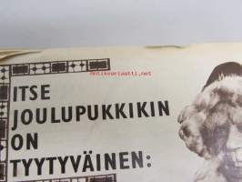 Suomen Kuvalehti 1960 nr 51-52, ihmisiä kaltereiden takana, keskiajan suomalaisia Pariisin yliopistossa, Arabian taiteilijoiden joulupuut