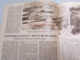 Suomen Kuvalehti 1945 nr 51-52, Joulu 1945 ajankuvaa. Nobel-juhlat Tukholmassa (palkinto A.I.Virtaselle), sellainen oli Helsinkimme vanhat pääkaupunkilaiset kertovat