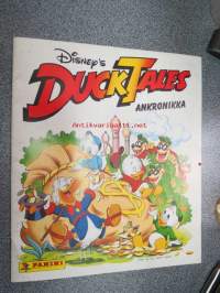 Duck Tales - Ankronikka / Walt Disney /  Panini 1987 sticker album -tarrakirja. Käyttämätön. Ei tarroja.