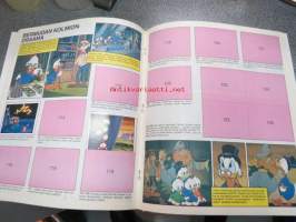 Duck Tales - Ankronikka / Walt Disney /  Panini 1987 sticker album -tarrakirja. Käyttämätön. Ei tarroja.