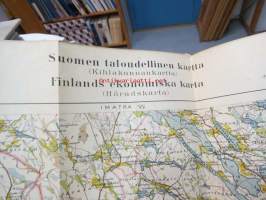 Suomen taloudellinen kartta; lehti III: 10 Viipuri 1917