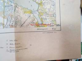 Suomen taloudellinen kartta; lehti III: 10 Viipuri 1917