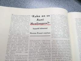 Suomen Nainen Joulunumero 1936, sis. mm. seur. artikkelit; Joulun sanoma, Presidentti P.E. Svinhufvud täyttää 75 vuotta, Agnes Smith Lewis - Syrus Sinaiticus