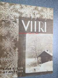 Viiri 1946 nr 1 (Neovius Oy asiakaslehti) mm. Olavi Vikaisen sarjakuva