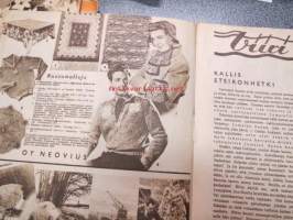 Viiri 1946 nr 1 (Neovius Oy asiakaslehti) mm. Olavi Vikaisen sarjakuva