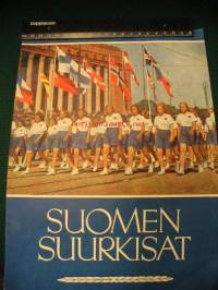 Suomen suurkisat (Muistojulkaisun esite 1948)