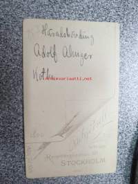Häradshövding Adolf Ahnger -valokuva