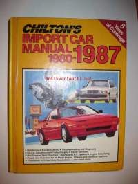 Chilton&#039;s import car manual 1980 - 1987