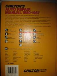 Chilton&#039;s import car manual 1980 - 1987