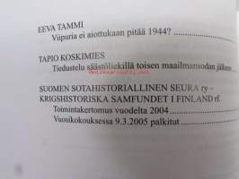 Sotahistoriallinen aikakauskirja 24. sis mm. Maarian punakaartin naiskomppania Suomen sisällissodassa, L. Arvi P. Poijärvi - sodan ajan merkittävä vaikuttaja.