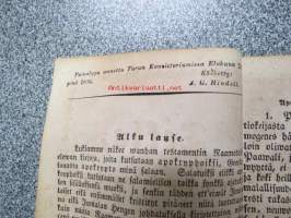 Tekla, Apostoli Paawalin harras seuraaja ja  Uskonsa tähden kowin wainottu ja kidutettu neitsy. Ruotsin-kielisestä käännöksestä suomennettu (Turku 1856)
