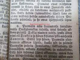 Tekla, Apostoli Paawalin harras seuraaja ja  Uskonsa tähden kowin wainottu ja kidutettu neitsy. Ruotsin-kielisestä käännöksestä suomennettu (Turku 1856)