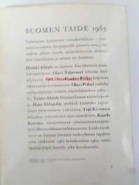Suomen taide 1963