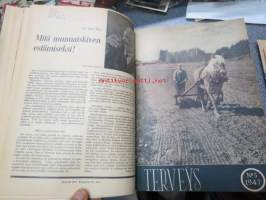 Terveys 1947, 1948, 1949 -yhteensidotut vuosikerrat