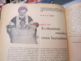 Terveys 1947, 1948, 1949 -yhteensidotut vuosikerrat